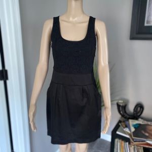 Black Lace Top Dress